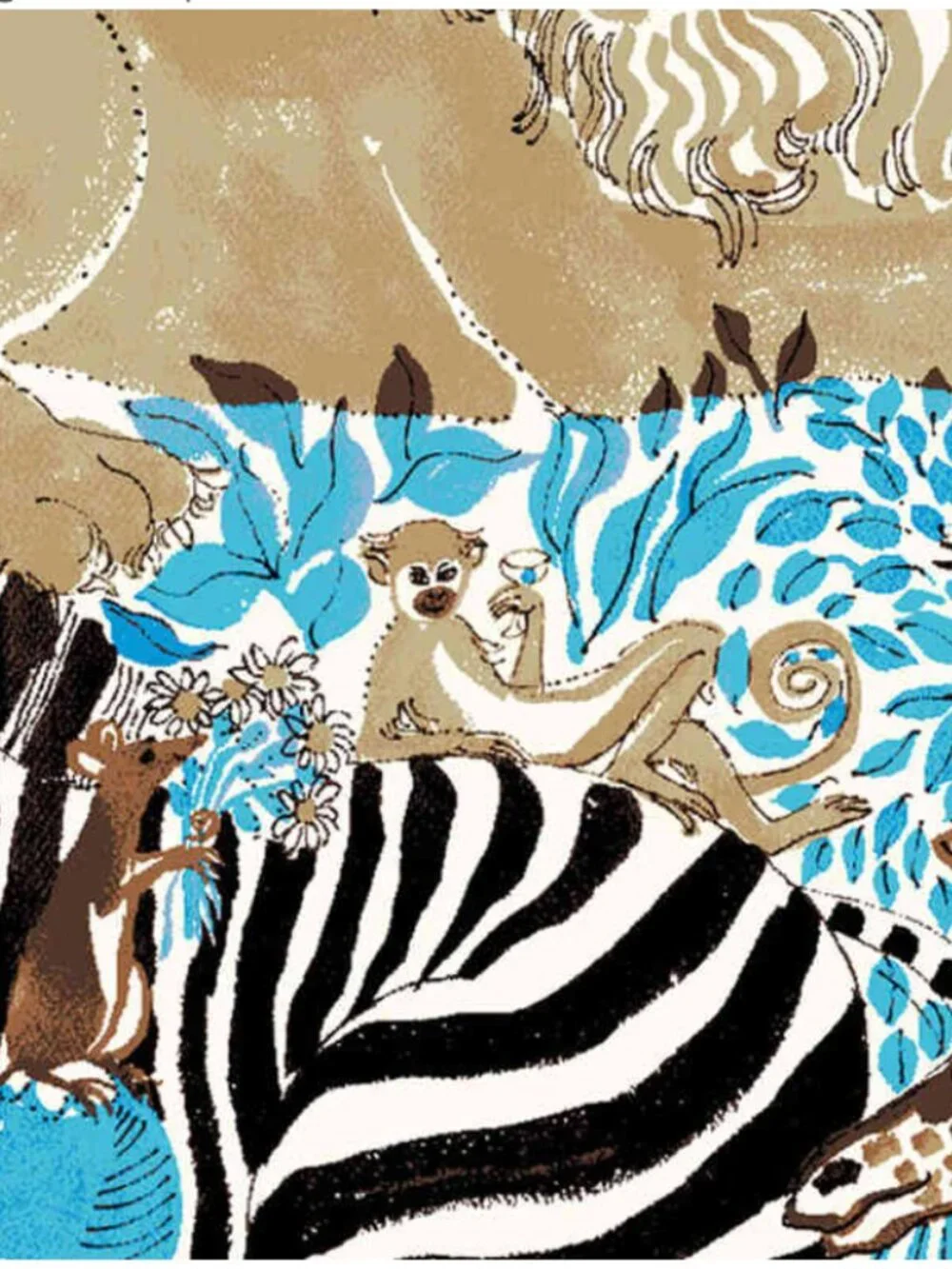NWT Rare Lilly Pulitzer Lilly’s Zoo Silk Scarf Club Lilly Exclusive - Picture 14 of 14